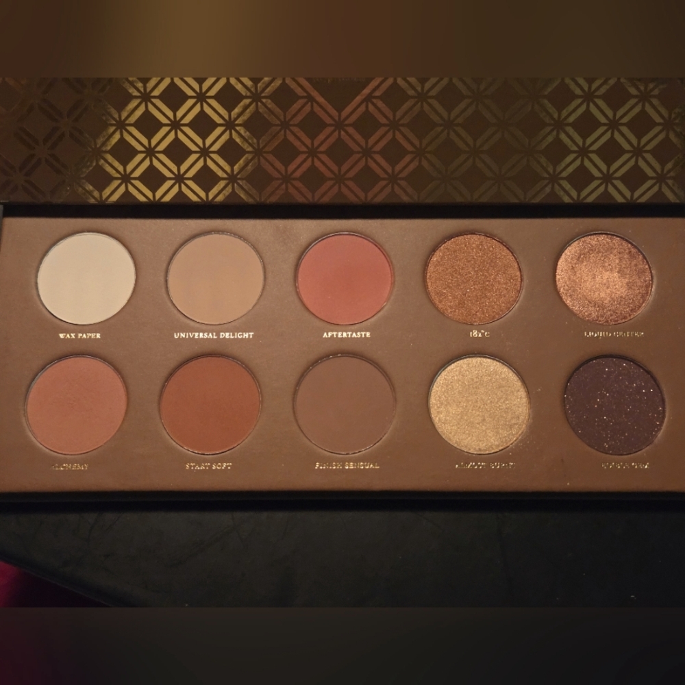 Zoeva caramel melange palette